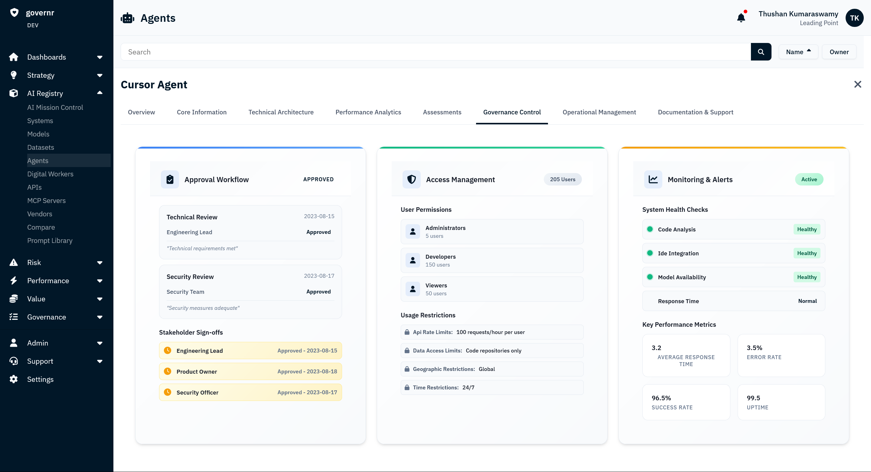 Governing Agentic AI: A Different Beast