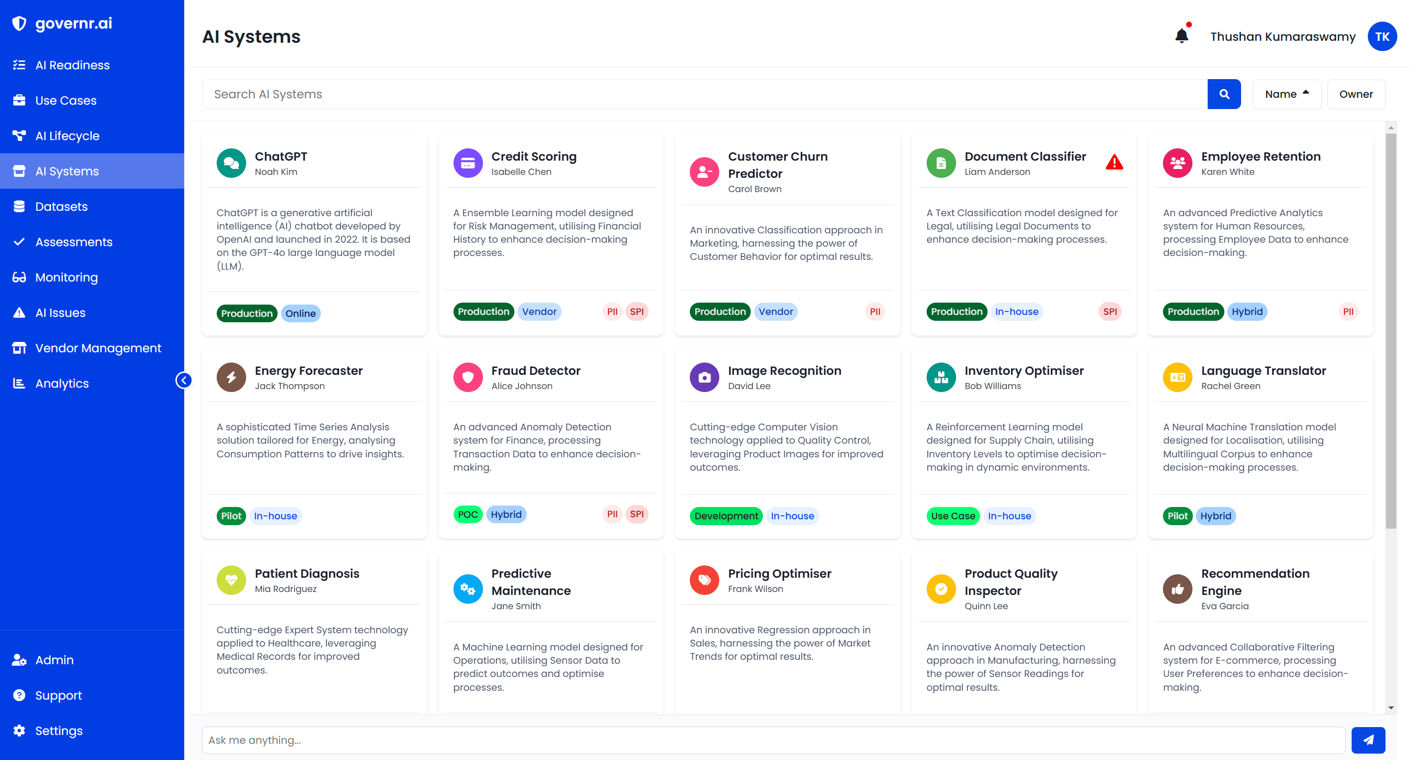 AI Systems Marketplace