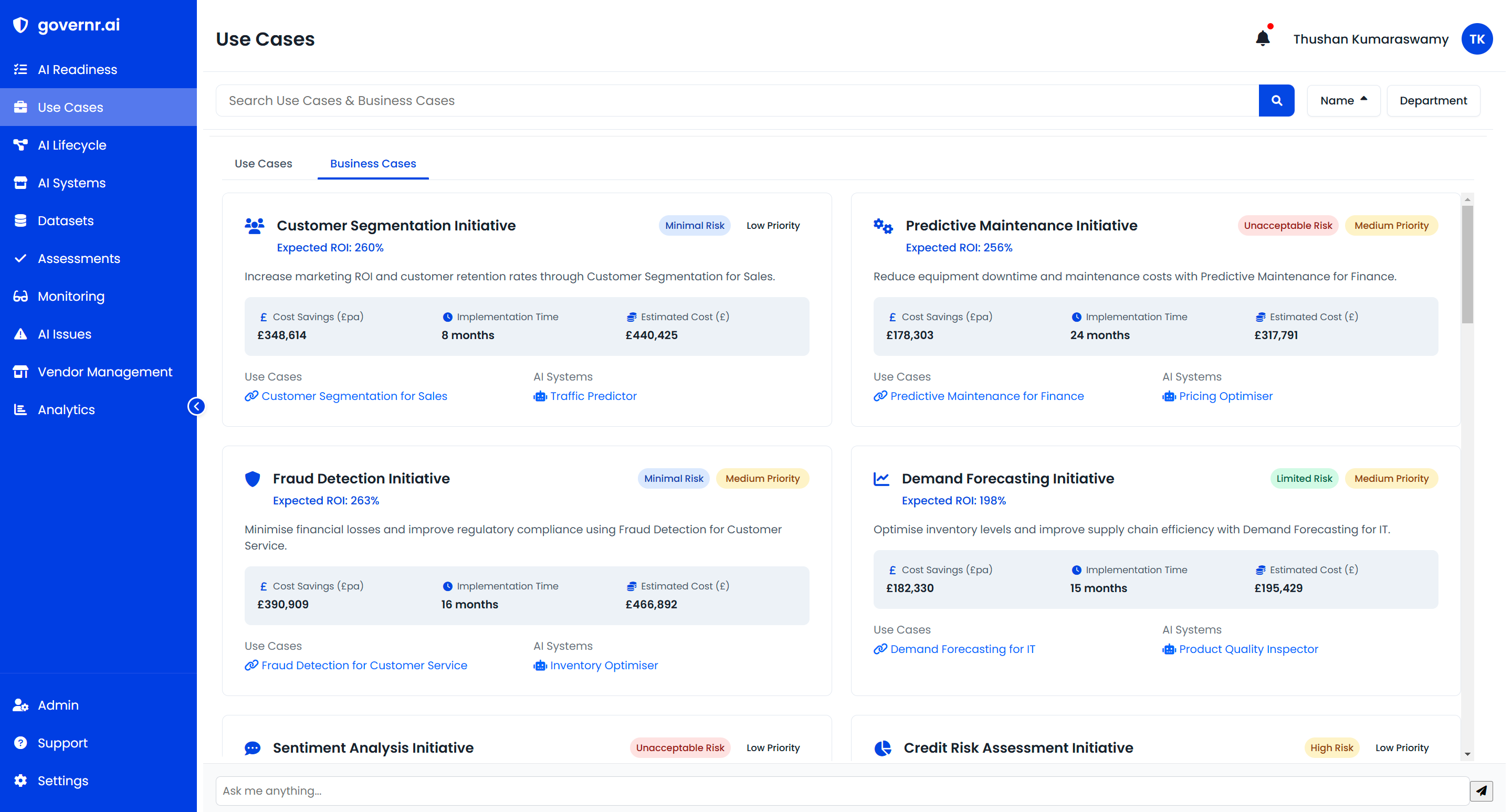AI Business Cases