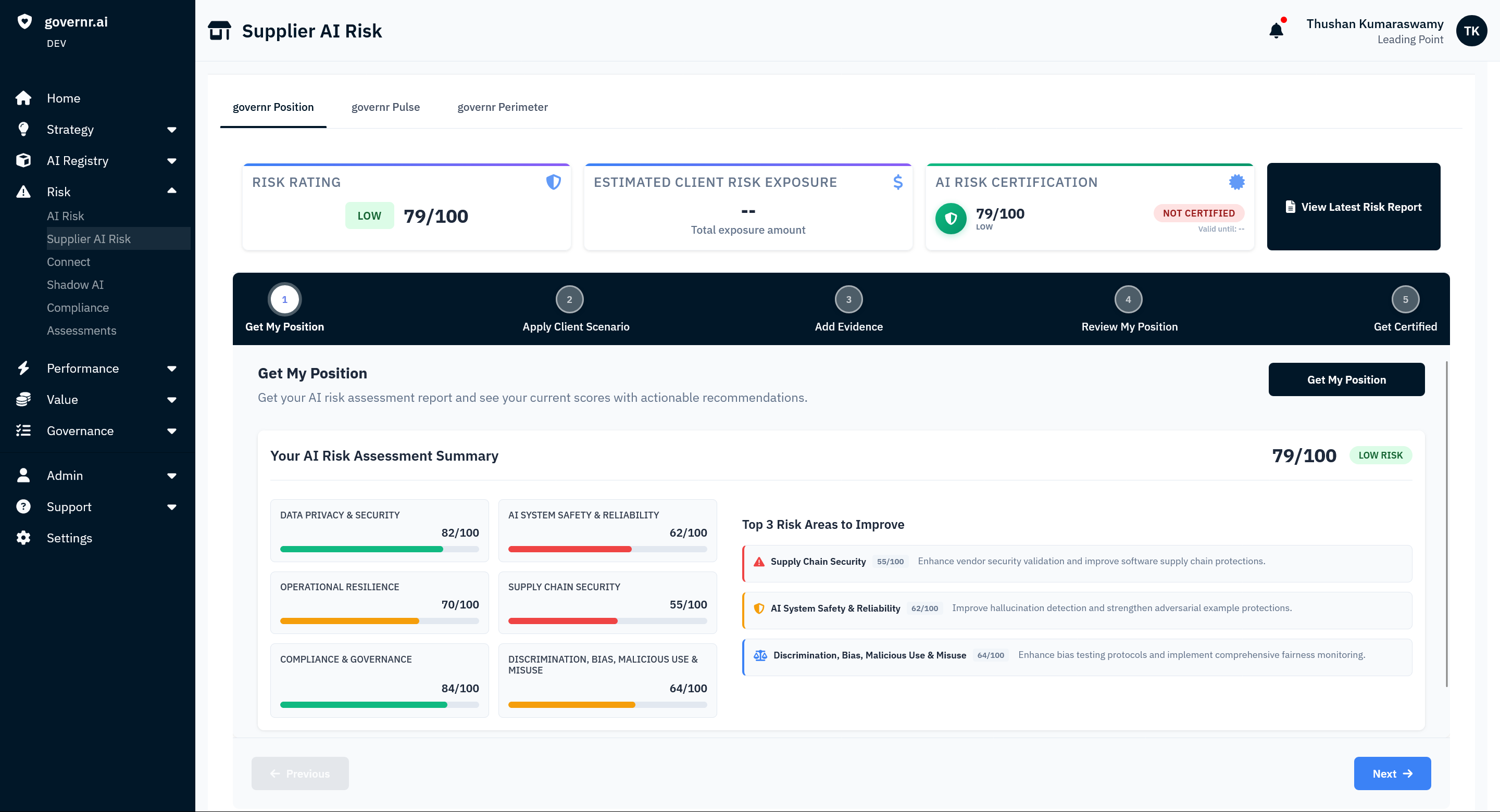 Dynamic AI Risk Evaluation